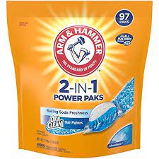 The cleaning agents in the arm & hammer™ liquid detergents are biodegradable and safe for septic systems. Arm Hammer 2 In 1 Laundry Detergent Power Paks 97 Coun Https Www Amazon Com Dp B00t Laundry Detergent Best Laundry Detergent Arm And Hammer Baking Soda