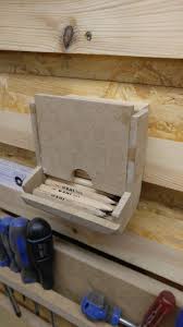 Nie Mehr Bleistift Suchen Wenn Die Kleinne Wichtelmanner Sie Wieder Verstecken Diy Garage Storage Van Storage Tool Storage