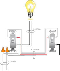 This is the same arrangement as the second diagram on this page with a fan in place of the light fixture. 3 Way Switch Wiring Diagram Variation 3 Electrical Online 3 Way Switch Wiring Three Way Switch Light Switch