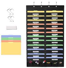 Is there a way to hang files on a wall? Hanging Wall File Folder Organizer Storables