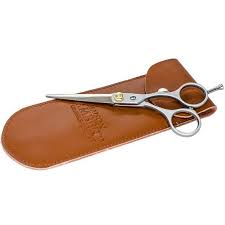 Maison Lambert Black Edition Stainless Steel Scissor Beard Trimmer Packaged In Beautiful Synthetic Leather Pouch Beard Scissors Beard Care Kit Beard Grooming Kits