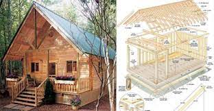 The 4000 Log Cabin How To Build It Diy Cabin Log Cabin Plans Cabin Plans