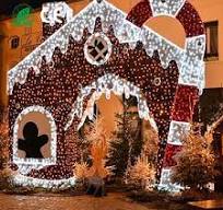 3D Christmas Lights - Waterproof Outdoor Holiday Decor