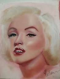 My latest portrait. Marilyn Monroe. Oil