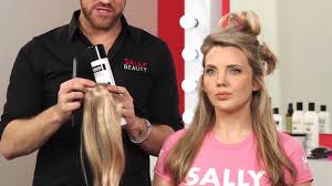 How To Apply Clip In Hair Extensions Youtube