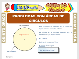 Es tan fácil de usar que no lo podrás creer. Problemas Con Areas De Circulos Para Quinto Grado De Primaria Web