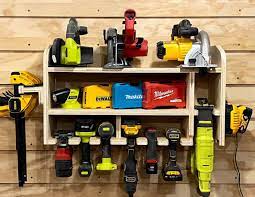 Features a robust design for longer life, more power and more runtime than any brushed competitor Cabinet Grade Cordless Drill Organizer Ultimate Gift Gift Etsy