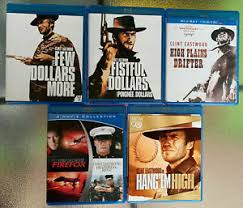 What was sergio leone doing making westerns and why did clint eastwood sign up for this crazy plan? Bundle Of Blu Rays Classic Clint Eastwood Spaghetti Westerns And War Movies Ebay