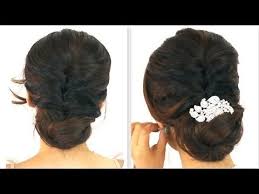 It adds a touch of fair maiden to a modern hairstyle. 5min Easy Everyday Party Updo Ponytail Bun Hairstyles For Medium Long Hair Tutorial School Makeupwearables Hairstyles Hair Tutorial On Thursdays Video Beautylish