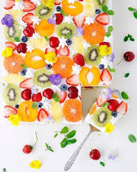 Cake With Edible Flowers Gacomole Recipes Achiote Recipes Porkchops Recipes Beltane Recipes Syrian Recipes Cream Recipe Taze Meyve Gida Guzel Kekler
