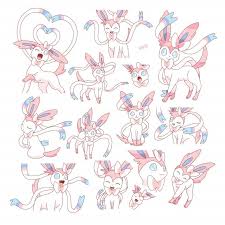 Sylveon Pokemon Drawings Pokemon Eevee Cute Pokemon
