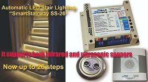 Mylen's 60in diameter reroute spiral stairs create space and flexibility for your home design. Automatic Led Stairs Lighting System Smartstairway Ss 26 Ebay