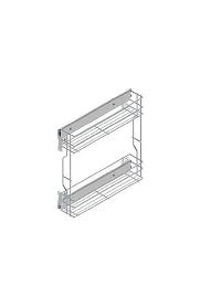 Panier Inox Coulissant Bas 15 Star Cuisine