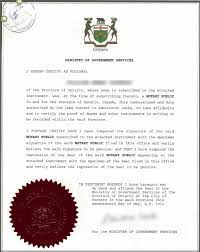 Authenticated by department of foreign affairs of canada (applicants can request the vietnam embassy fees must be paid in form of us$ money. Documents We Notarize