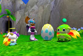 Then there is a chao, waiting to talk to you. Animal Parts Chao Island