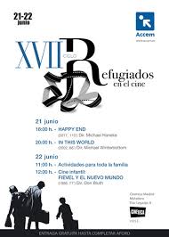 Era sábado bajo el signo de cáncer. Xvii Ciclo Refugiados En El Cine De Accem 21 Y 22 De Junio Madrid Refugiados En El Cine