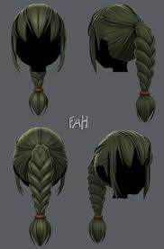 3d Hair Style For Girl V33 3d Model How To Draw Hair 3d Drawings Hairstyles 3d
