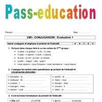 Il y a deux façons d'y jouer selon le niveau des élèves. Evaluation De Francais Conjugaison Cm1