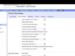 Chrome Os Settings In The Google Apps Control Panel Edu Google Apps Chrome Apps App