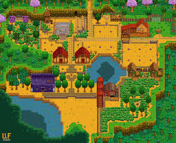 Possible Combat Farm Layout Farmsofstardewvalley Stardew Valley Layout Stardew Valley Tips Stardew Valley Farms