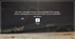 Rusa music hiburkan pemanggil anda dengan caller ringtone ini! Jagokata Com Ken Terate Aku Tahu Mengapa Mereka Menamakannya Cinta Segitiga Karena Segitiga Punya Sudut Sudut Tajam