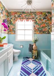How 1 Simple Addition Made This 1950s Bathroom Look Modern And Fresh In 2021 Retro Bathrooms Vintage Bathrooms Blue Bathroom Tile