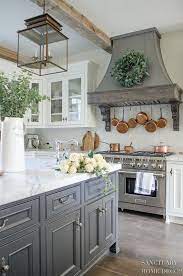 Neutral Hues Painted Wood Cabinets Mean You Get Quality And All The Look Of A Modern Kitchen Home Decor Kitchen Country Style Kitchen Glass Kitchen Cabinets