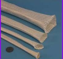 Alumina-Ceramic Braid Sleeve heat flame fire resistant