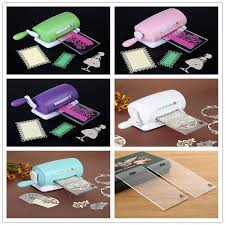 The best die cut machines work well with a variety of materials, and can produce delicate patterns that would be practically impossible to cut by hand. 5 Colors Diy Dies Embossing Machine Scrapbooking Die Cutting Machine Paper Card Making Embossing Dies Tool Best Discount C3127 Goteborgsaventyrscenter