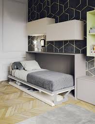 Una soluzione semplice e comoda. Camerette Con Arredi Strategici Dalla Scaletta Contenitore Alla Scrivania A Scomparsa Cose Di Casa Letto A Scomparsa Idee Letto A Soppalco Arredamento
