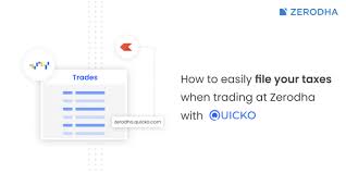 If you are doing this as a business or trade, then the income will be declared as self employment. How To Easily File Your Taxes When Trading At Zerodha With Quicko Z Connect By Zerodha Z Connect By Zerodha
