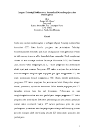 Penggunaan multimedia pembelajaran dalam pembelajaran bahasa inggris sangat diperlukan untuk pencapaian tujuan pembelajaran. Doc Integrasi Teknologi Maklumat Dan Komunikasi Dalam Pengajaran Dan Pembelajaran Rusmini Ku Ahmad Academia Edu