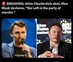 Elon Musk déclare que "la gauche est le parti du meurtre" après l'attaque à Charlie Kirk