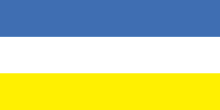 A horizontal tricolour with a yellow arch filled with black and 3 crosses in the style of the the yellow cross stands for the first born citizen. File Flag Of Hazaristan Svg Wikimedia Commons