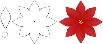 8ixelzxip Png 1200 521 Flower Templates Printable Flower Template Leaf Template Printable