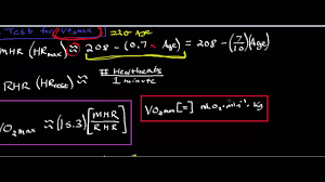 Calculating Vo2 Max Resting Hr Method