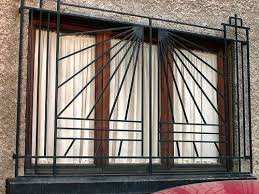 Art Deco Window Bars Window Bars Window Grill Design Window Grill Design Modern