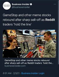 I'll give you $12 for it. me pretending to understand the stock market in order to partake in the gamestop memes. The Gamestop And Other Meme Stocks Bounce Is Coming As Reddit Traders Hold The Line Business Insider Wallstreetbetsnew