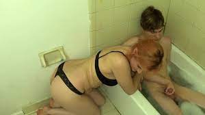 Free HD step Sister Gives stepBrother A Handjob In The Bath Porn Video