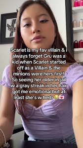 Scarlet Gray Hair Despicable Me