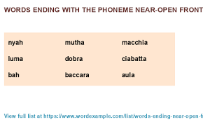 Students can practice with both the pictures/words together or for a bigger challenge the students can cut off the words and try sorting only the pictures into the correct grapheme categories. Words Ending With The Phoneme Near Open Front Unrounded Vowel Ae 56 Results