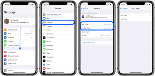 How to select multiple photos on your iphone? Iphone How To Change Contacts Sort Order And Display Order 9to5mac