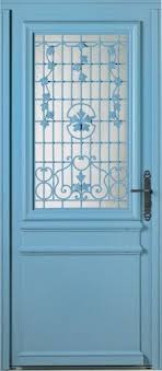 Montparnasse Porte D Entree Wood Classical Half Window Bel M Doors Interior Doors Entrance Doors