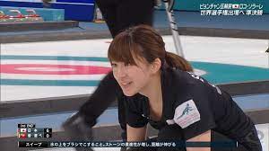 カーリング女子日本代表、真剣勝負のアジア選手権で谷間チラ連発!! - 地上波キャプ保管庫。