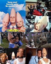 Nostalgic - Coneheads was released 32 years ago on this day in 1993! 🎞  Coneheads (1993) ✒ Tom Davis, Dan Aykroyd, Bonnie Turner, Terry Turner 🎬  Steve Barron 🎥 Dan Aykroyd, Jane