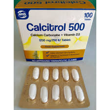 Ca and vitamin d 3 administration counteracts the rise of pth that is caused by ca deficiency and increased bone resorption. Calcitrol 500 Calcium Carbonate Vitamin D3 Shopee Philippines
