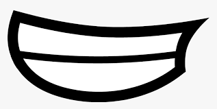 Sadge is an emote on twitch depicting a flattened version of pepe the frog with a sad, disappointed expression and a downward glance. Smile Mouth Png Battle For Dream Island Bfdi Mouth Transparent Png Transparent Png Image Pngitem