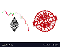 Collage Ethereum Fall Chart With Scratched Hair