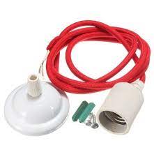 Repti zoo 8.5 inch reptile light fixture 200w 2 in 1 e26 base with removable ceramic socket with on off toggle switch in black,aquarium dome reptile uvb light socket fixture (without bulbs) 4.8 out of 5 stars. E27 Ceramic Ceiling Pendant Bulb Lamp Holder Light Socket Hanging Fixture Ac110 240v
