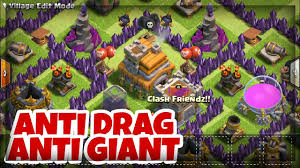 These bases look somewhat similar to that of war bases. Best Th7 War Base Anti Drag Anti Giant Town Hall 7 Trophy Base Layout Clash Of Clans Youtube